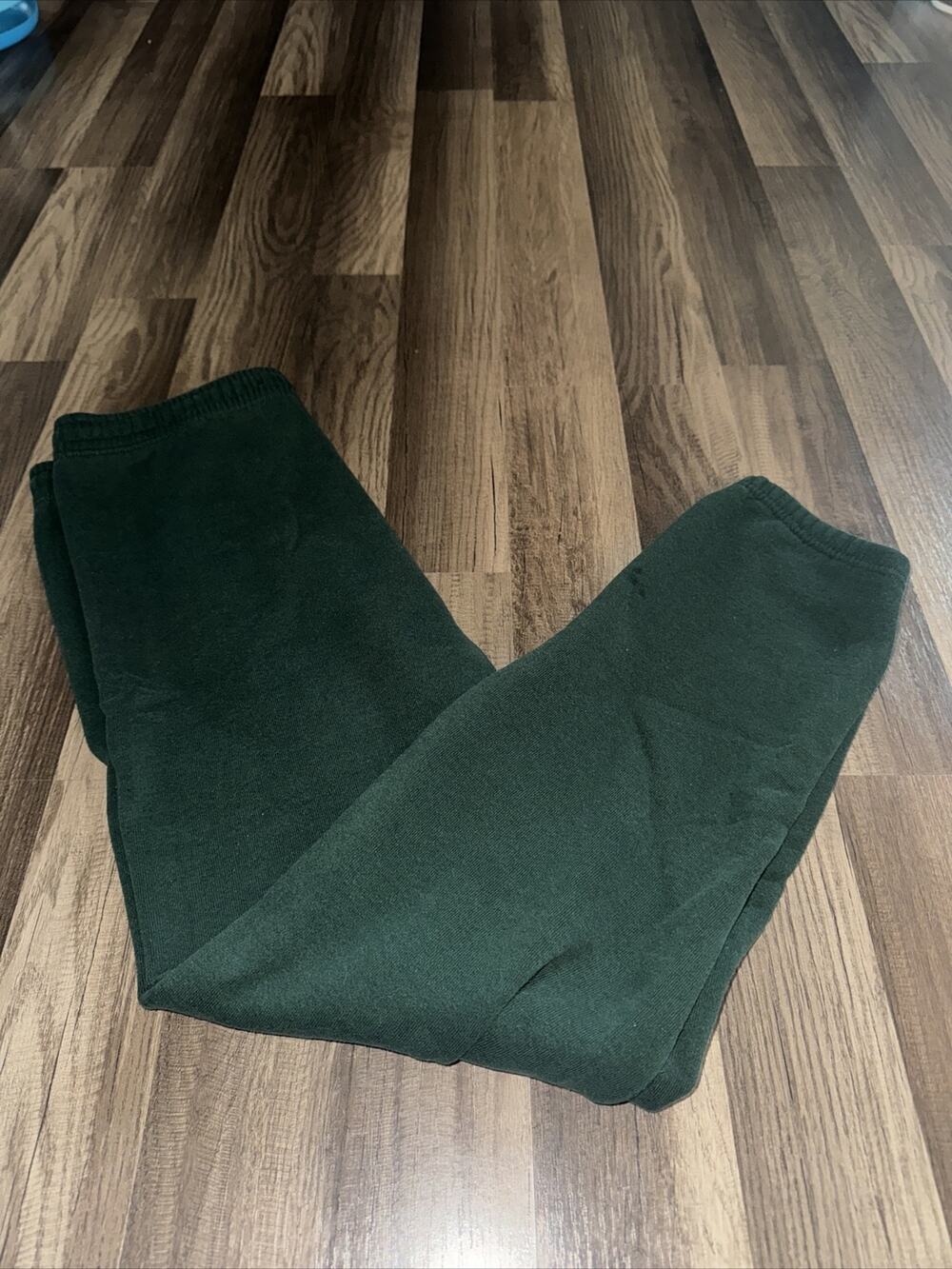 Vintage 50/50 Pro Spirit Sweatpants Green Made In USA No Pockets 32x30